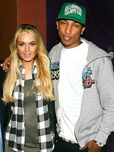 Lindsay Lohan Flattered By Pharrell