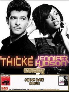 Jennifer Hudson Touring With Robin Thicke