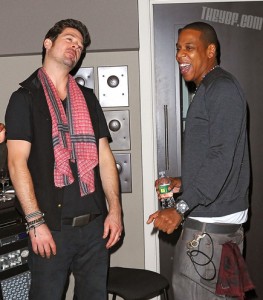 Robin Thicke – Meiplé feat. Jay-Z (Studio Session)