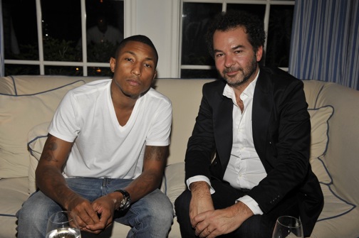 Remo Ruffini & Pharrell At Casa Tua