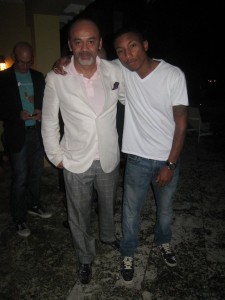 Art Basel 4 (Christian Louboutin & Pharrell Williams)