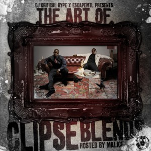 DJ Critical Hype - The Art Of Clipse Blends (2009) (Front)