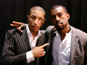 Pharrell Williams & Kanye West