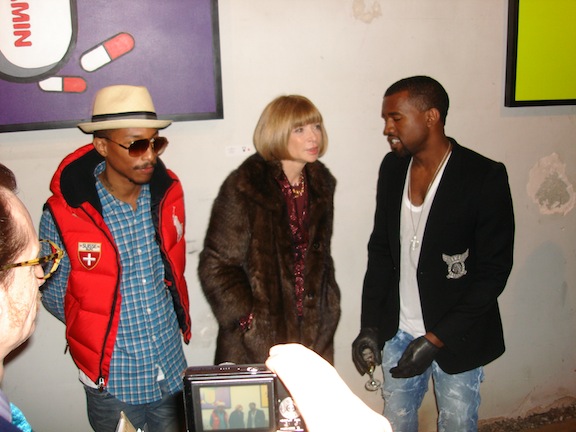 Pharrell, Jiji & Kanye