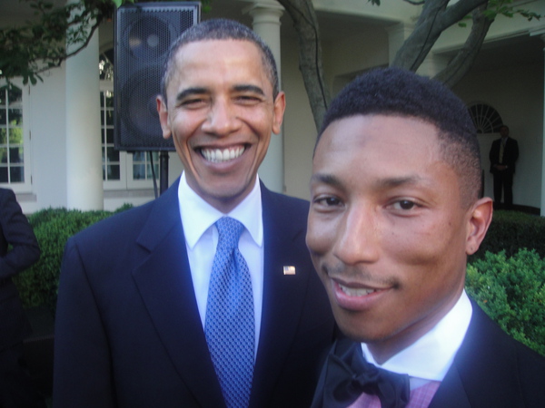 Pharrell & Obama