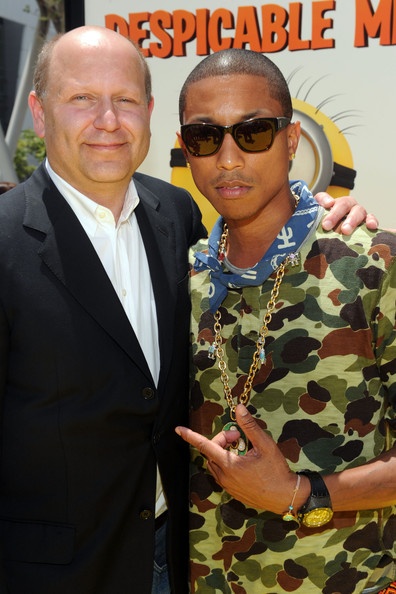 Despicable Me (Premiere) 2 (Pharrell & Producer Chris Meledandri)