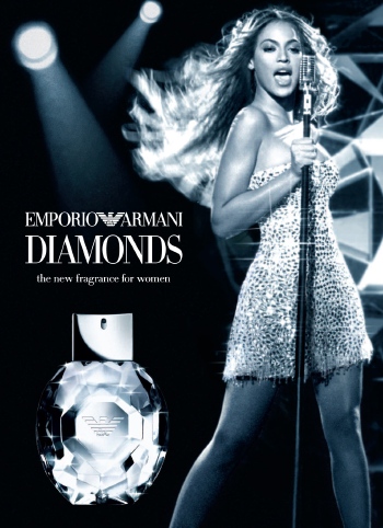 beyonce emporio armani diamonds